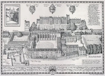 Il Collegio di Santa Maria di Winchester o New College, 1928