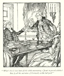 Illustrazione per Il vicario di Wakefield di Oliver Goldsmith