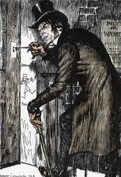 Mr Hyde torna a casa dopo una notte di avventure per prendere l