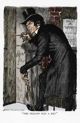 Scena da Lo strano caso del dottor Jekyll e del signor Hyde di Robert Louis Stevenson, 1927
