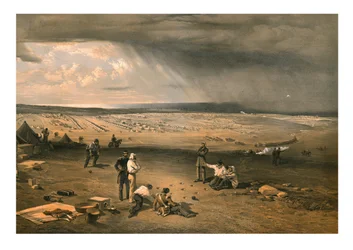 Campo della 3ª Divisione, 9 luglio 1855