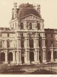 Veduta del Louvre, 1855-1857 (foto)