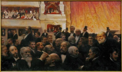 Una prima serata alla Comedie Francaise, Parigi