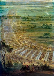 Cattura della città di Dole in Franca Contea da parte di Luigi XIV, il 6/06/1674 (dettaglio)