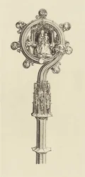 [Design per il personale di Martin Schongauer].