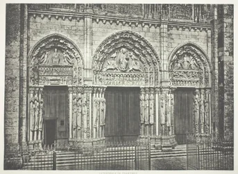 Portale principale della Cattedrale di Chartres
