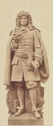 [Mignard, statua di Jean Baptiste Joseph de Bay, decorazione del Louvre, Parigi].