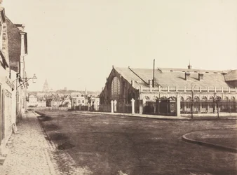 Gable sud della stazione ferroviaria di Boulogne, c. 1855