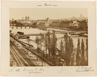 Veduta delle Tuileries, 1895-1900 circa (foto)
