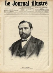 Emile Loubet (1836-1929) nel 1892 (presidente del consiglio - ministro dell
