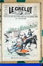 Copertina di Le Grelot, numero 1337, Satirico a Colori