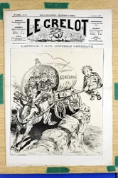 Copertina di Le Grelot, numero 439, Satirico a Colori