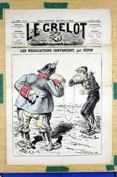 Copertina di Le Grelot, numero 388, satirico a colori