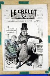 Copertina di "The Grelot", numero 307, Satirico a Colori