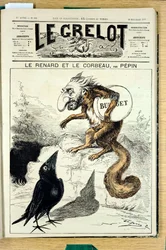 Copertina di "Il Grelot", numero 348, Satirico a colori