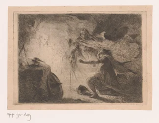 Saul dalla strega di Endor
