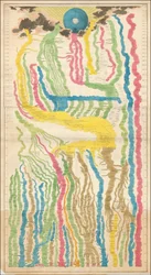 1809 Carta della storia francese di Édouard Hocquart