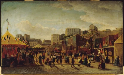 Luna park, Place Saint-Pierre, Montmartre
