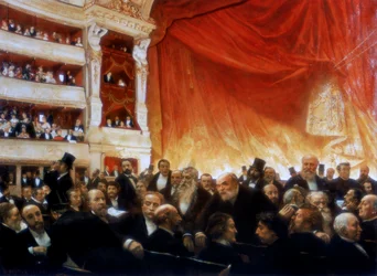 Un intervallo con la Comédie-Française, 1886