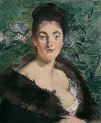 Dama in pelliccia