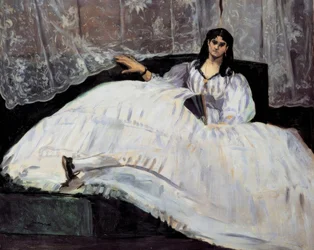 Dama con ventaglio