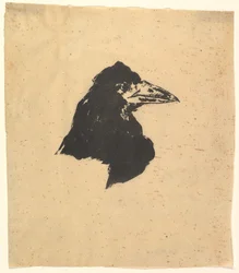 Progetto per il Poster e la Copertina di Il Corvo di Edgar Allan Poe