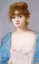 Ragazza in vestaglia, 1882