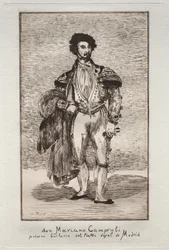 Il ballerino Don Mariano Camprubi