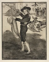 Mlle. Victorine nel Costume di un Espada