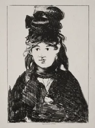 Ritratto di Berthe Morisot, 1872