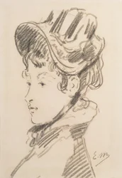 Ritratto di Madame Jules Guillemet, c.1880