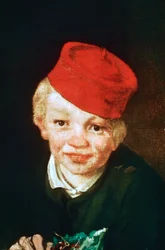 Il ragazzo con le ciliegie, dettaglio, 1859