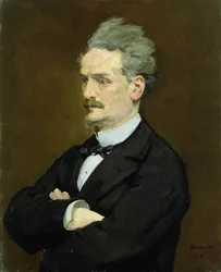 Il giornalista Henri Rochefort, 1881
