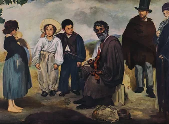 Il vecchio musicista, 1862