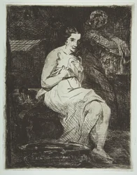 La toilette, 1861-62