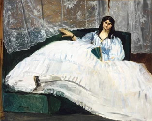 Donna con ventaglio