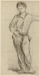 Giovane uomo in piedi (Léon Leenhoff)