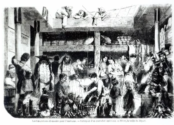La vigilia della partenza per l