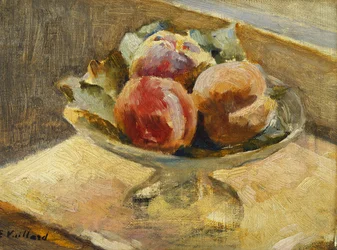 Una ciotola di pesche