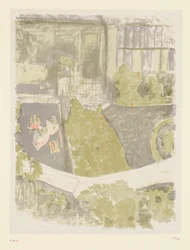 Giardino di fronte allo studio