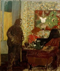 Interno con Misia Natanson al piano (Cipa ascoltando Misia)