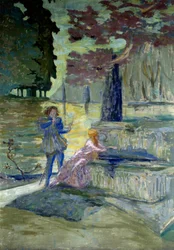 Pelleas e Melisande. Illustrazione per l