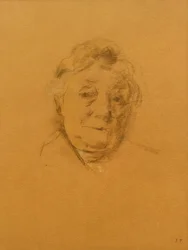Ritratto di Madame Bénard di fronte