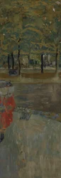 Il giardino di La Muette a Passy, Parigi, c.1906-1907