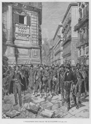 I prigionieri regi nelle vie di Palermo