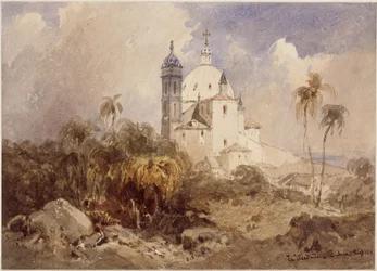 Vista della chiesa di La Piedade a Salvador (Bahia)