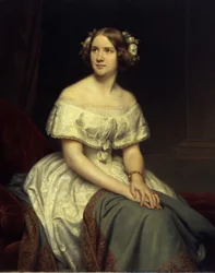 Tedesco: Ritratto della cantante Jenny Lind