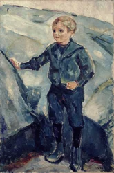 Ragazzo in blu, c.1900
