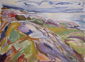 Paesaggio costiero a Hvitsten