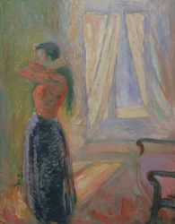 Femme à la Toilette